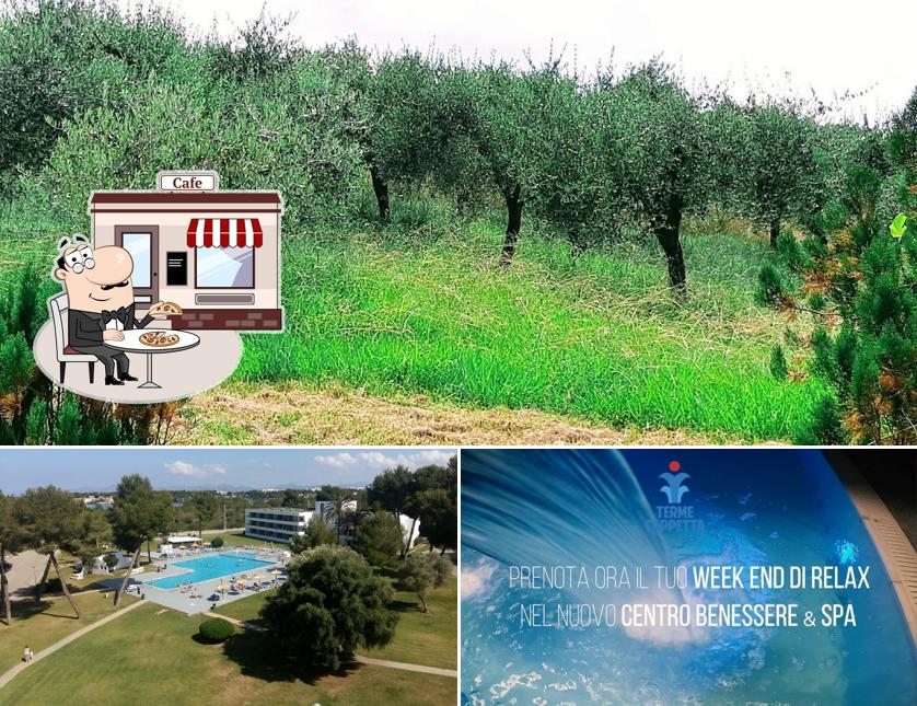 Goditi la vista dall'area esterna di Hotel Terme Cappetta