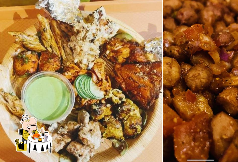 Food at Q-GRILL Bar and Restaurant