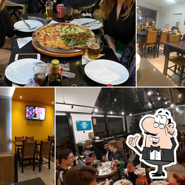 Veja imagens do interior do Pizzaria Canttone