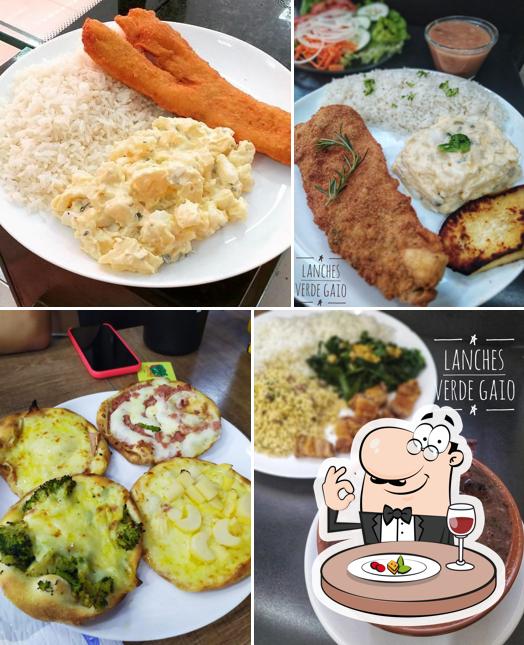 Platos en Lanches Verde Gaio