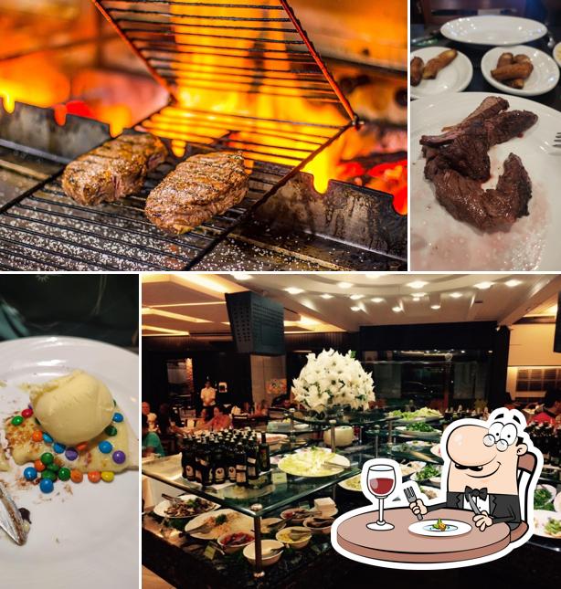 Platos en Mocellin Churrascaria