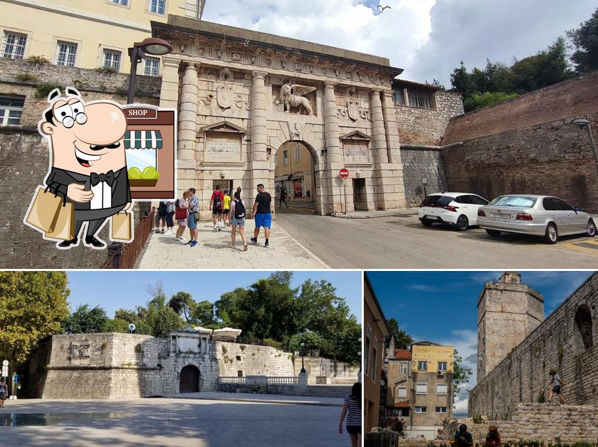 Goditi la vista dagli esterni di Pekara Dalmatinka - Old Town Bakery