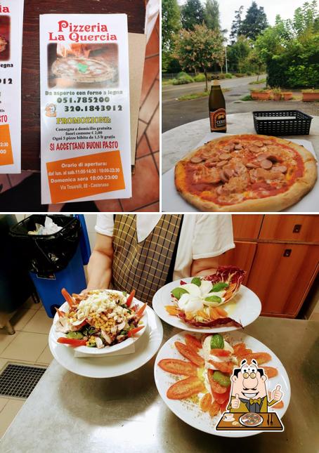 Prova una pizza a Pizzeria D'Asporto La Quercia di Somma Iolanda