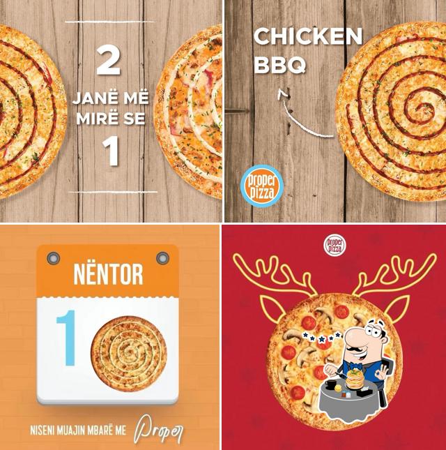 Plats à Proper Pizza Shkoder