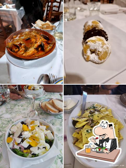 Cibo al Ristorante Da Moretti