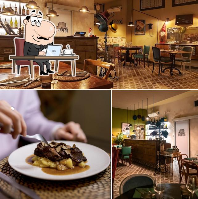 Gli interni di Chapeau Ristorante Vimercate