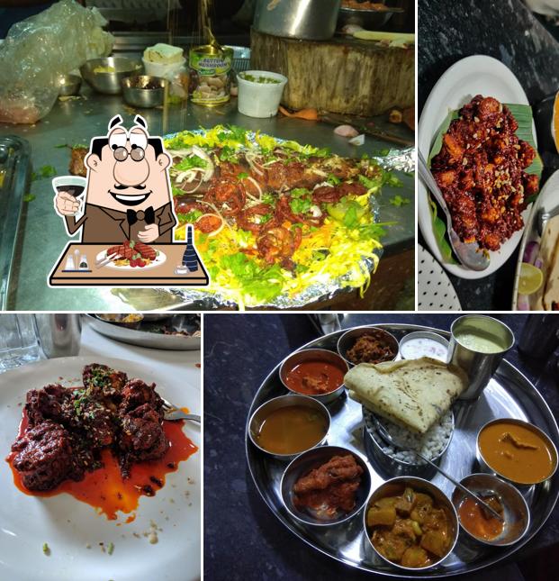 Get meat meals at Hotel Thammana