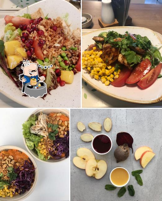 Platti al dean&david Bowls, Salate, Curries & Snacks in Zug