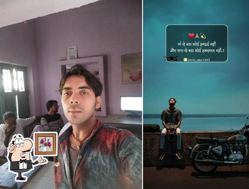 The interior of Deepak Fast Food