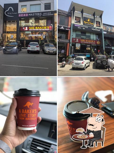 Enjoy the view at the outside area of NIK BAKER'S