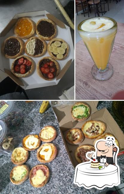 Ponto da Esfiha serve uma variedade de pratos doces