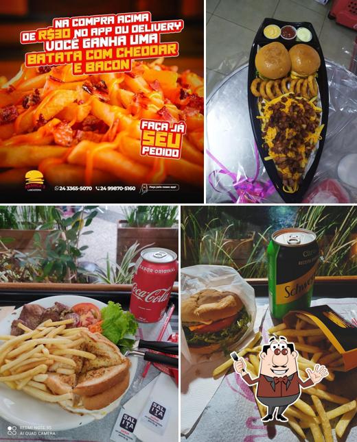 Comida em Abanca's Lancheteria