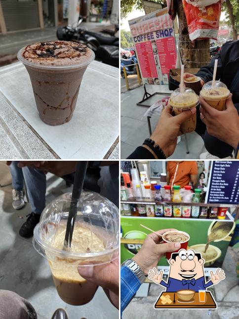 Chocolate mousse at Qureshi Coffee shop