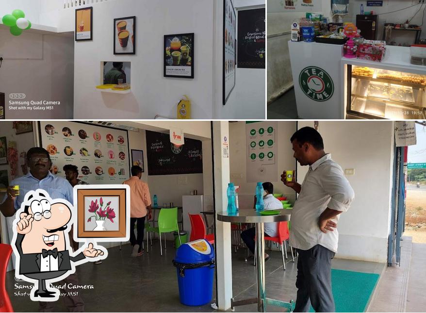 Check out how Tea Time @Semmadai karur looks inside