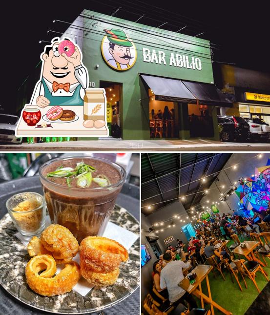 Bar Abilio Taubaté provê uma seleção de sobremesas