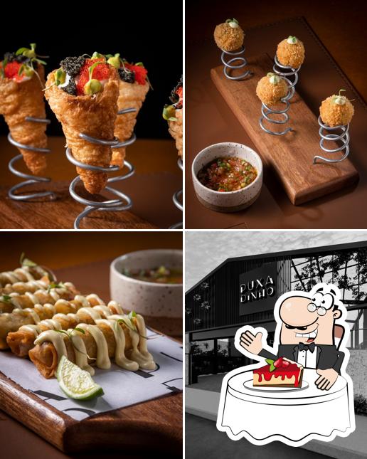 Puxadinho Restaurante serve uma variedade de pratos doces