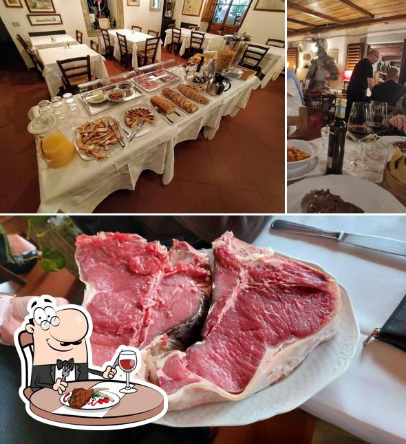 Costolette al La locanda di Greve albergo ristorante Giovanni da Verrazzano