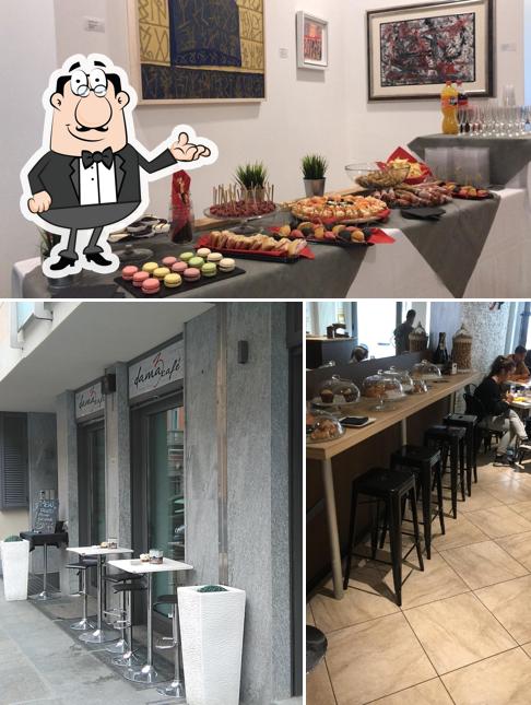 Gli interni di Dama3Cafè