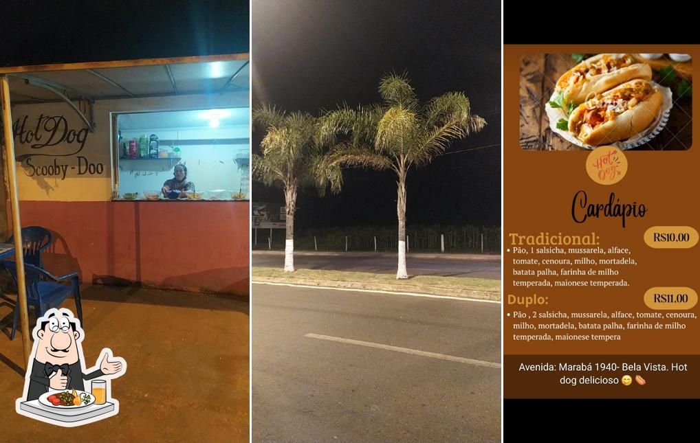 Comida em Hot Dog Scooby-Doo