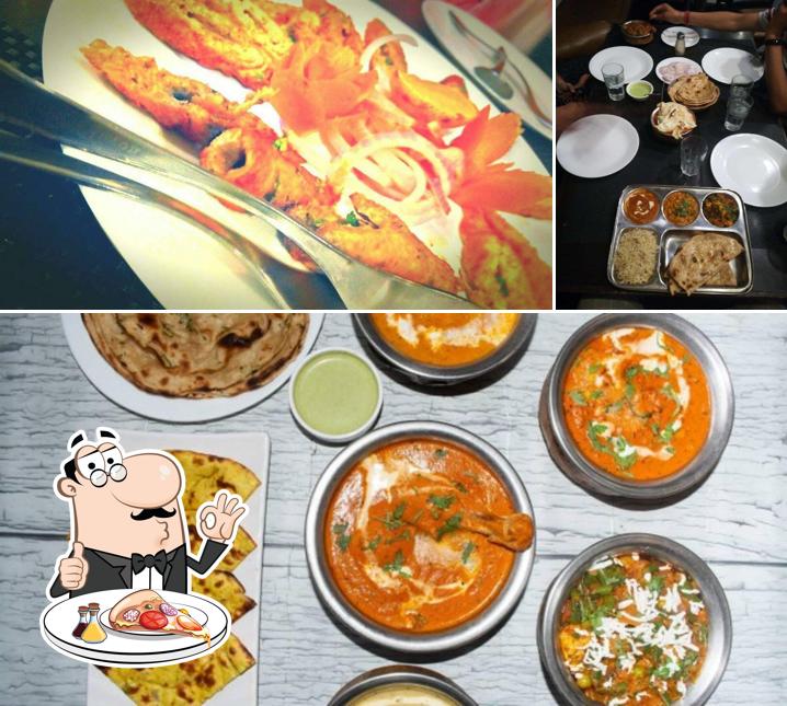 At Rubaab, you can enjoy pizza