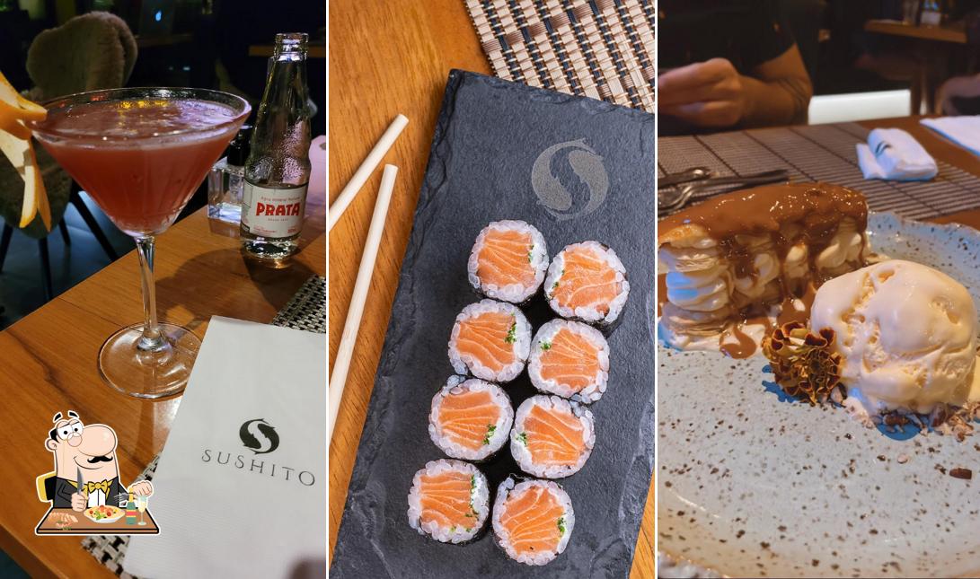 Platos en Sushito Experience