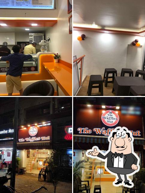 The interior of The Waffles Hut