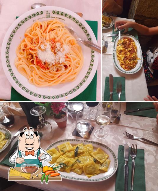 Spaghetti alla bolognese al Ristorante Buca San Francesco Srl