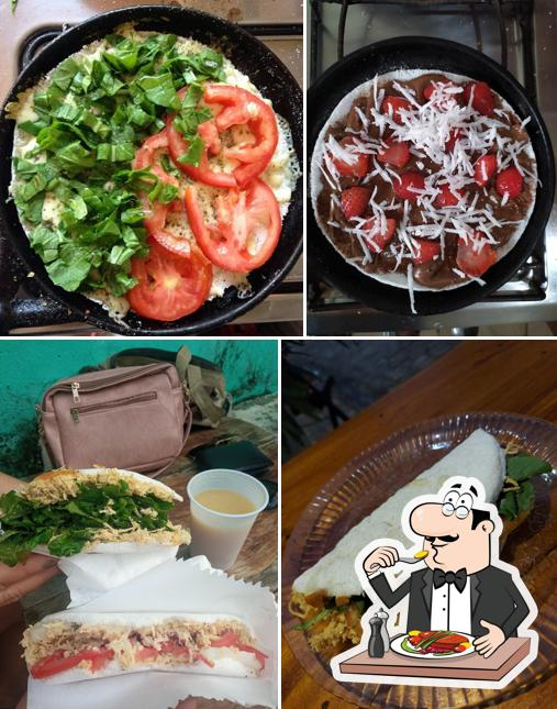 Platos en Tapiocaria da Sandra