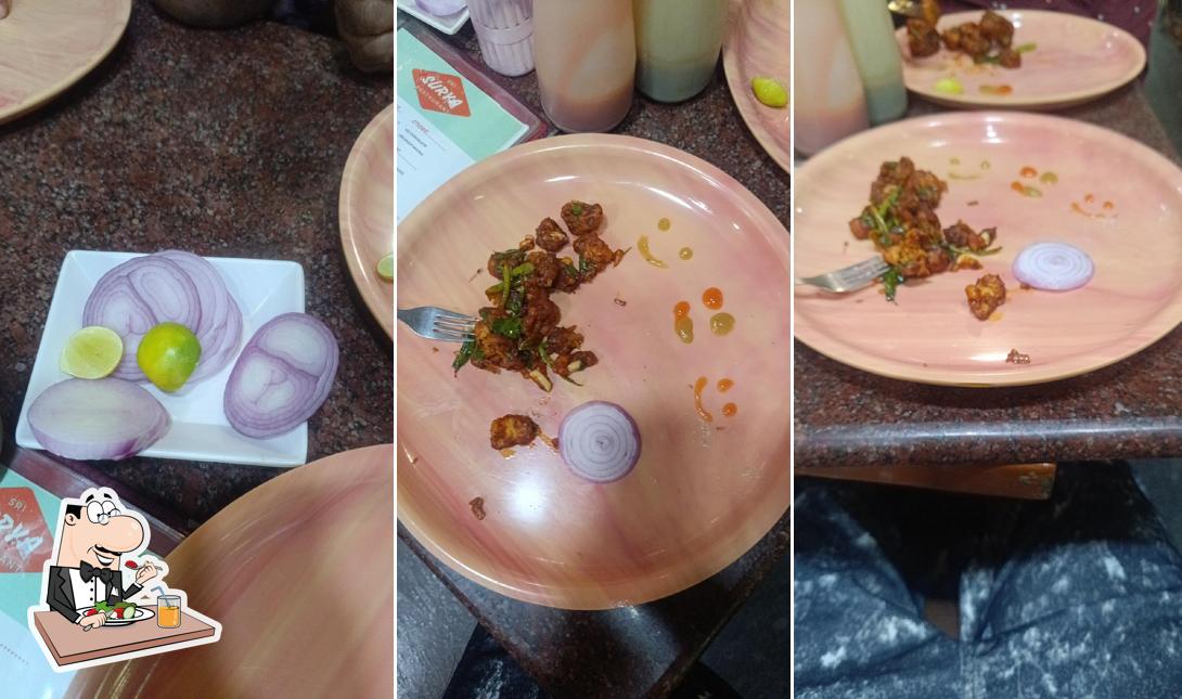 Food at Sri Surya Dhaba