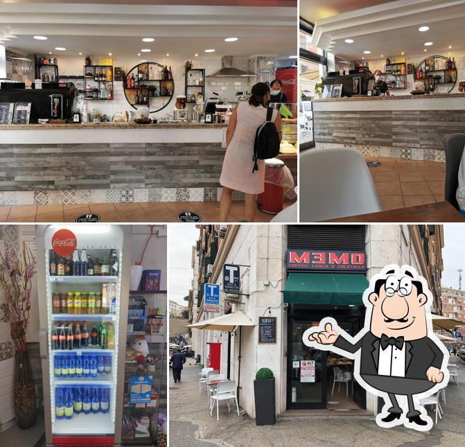 Gli interni di Memo Bar Tabacchi