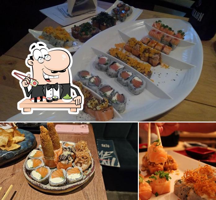 No Satō Sushi, você pode conseguir sushi