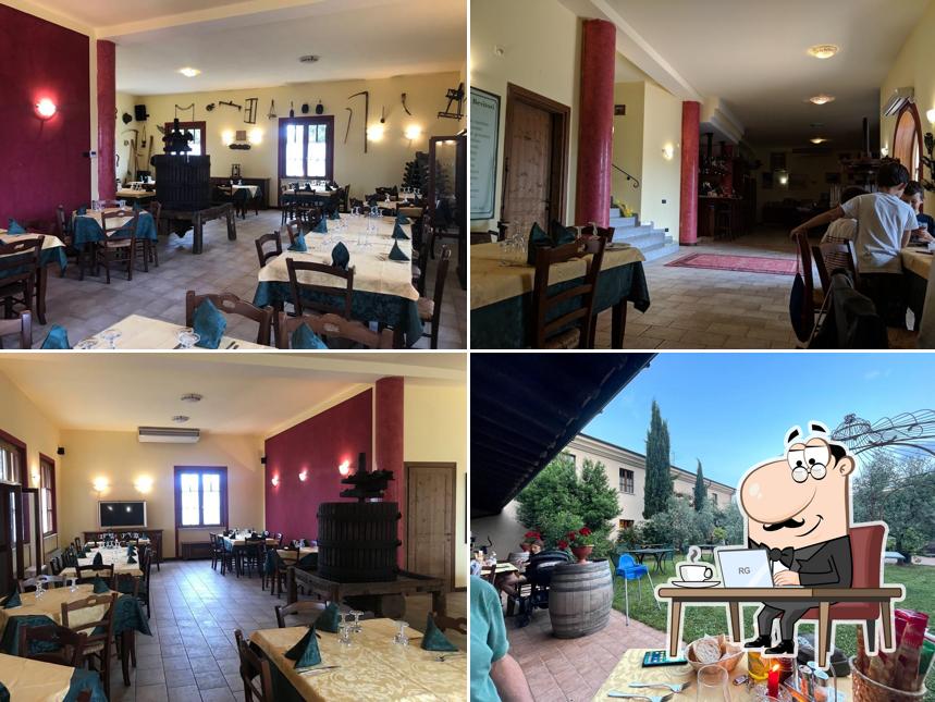 Siediti a un tavolo di Agriturismo Mulino Bianco