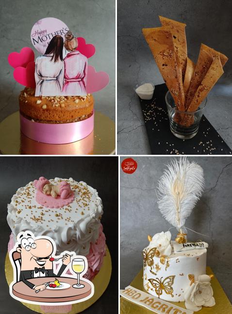 Chocolate mousse at Sabhyata Cake Studio