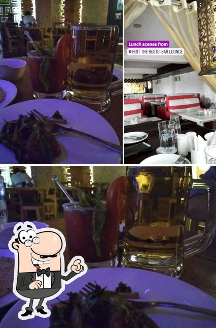 The interior of Mint Restaurant cum Bar