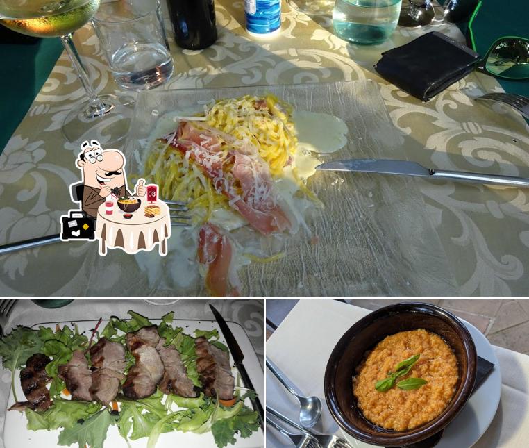 Cibo al Ristorante La Casina Montepulciano