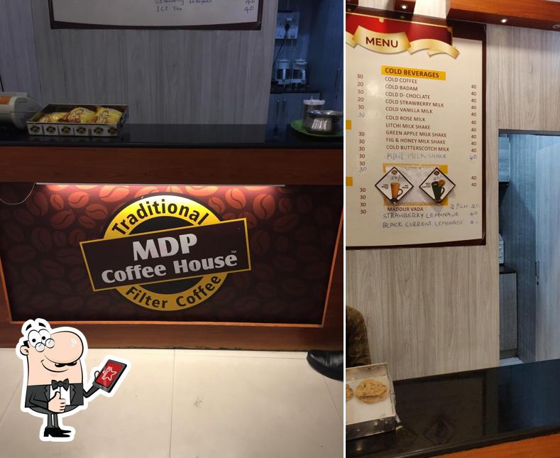 See the pic of MDP Coffee House