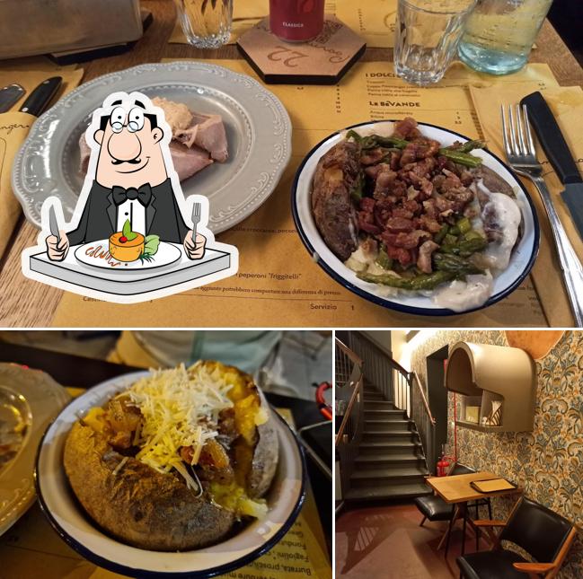 Poormanger Paleocapa si caratterizza per la cibo e interni