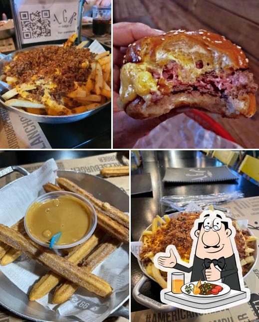 Comida em LGR Burger & Pizza