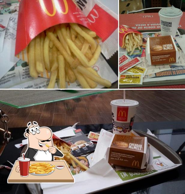 Peça fritas no McDonald's