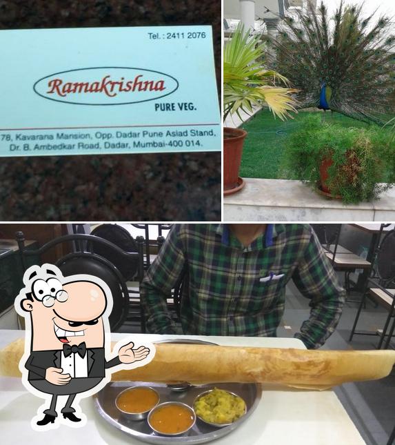 Look at this picture of Ramakrishna pure veg