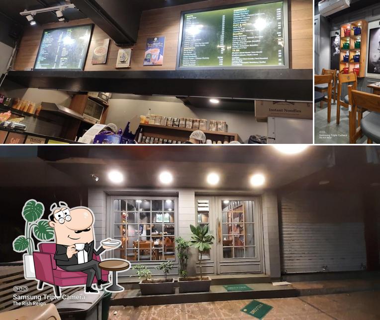 The interior of Tea Post