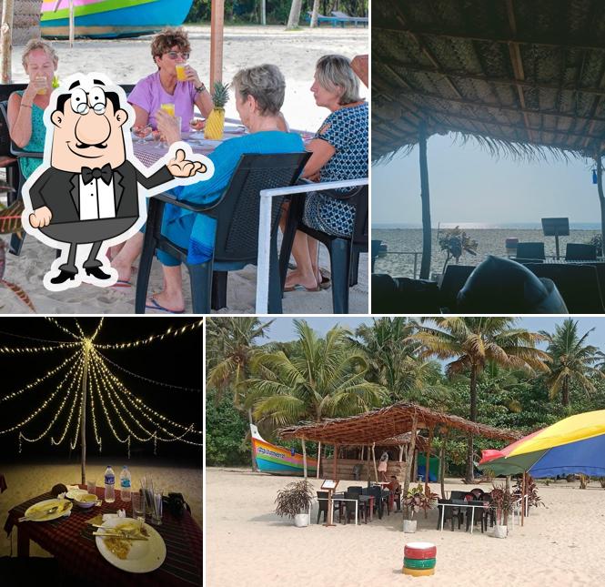 The interior of Sea Lap Beach Restaurant