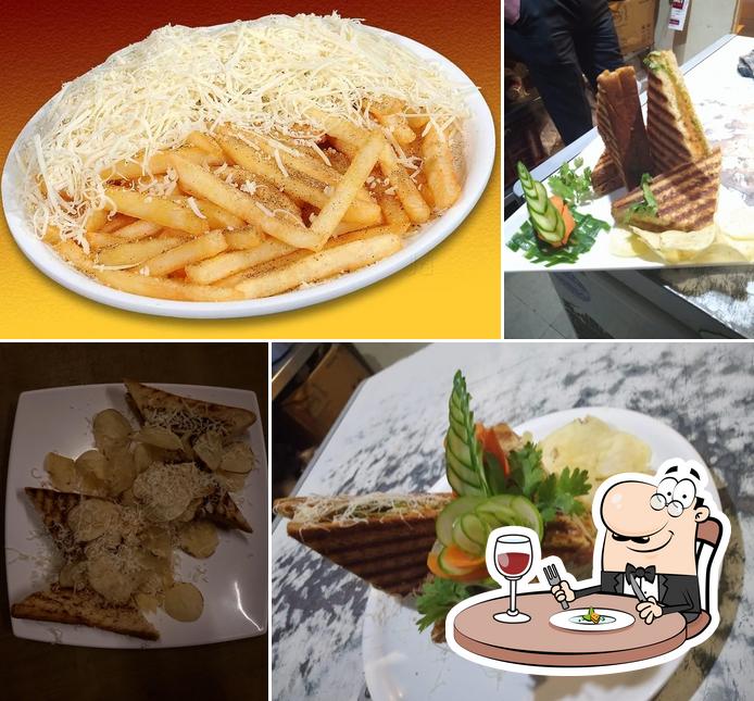 Food at Shambhu’s Coffee Bar