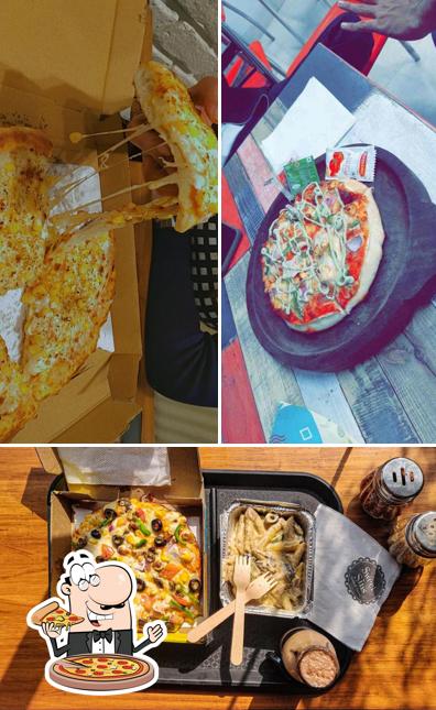 Order pizza at Pizza by the way