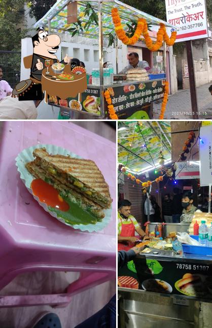 Meals at Kulkarni Bandhu sandwich center