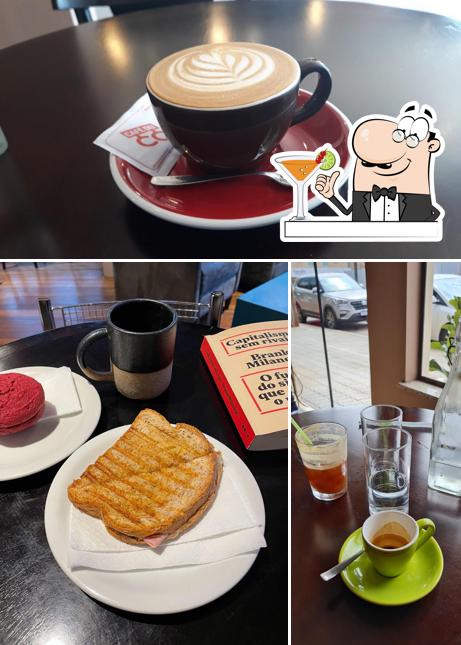 Prove uma bebida do menu