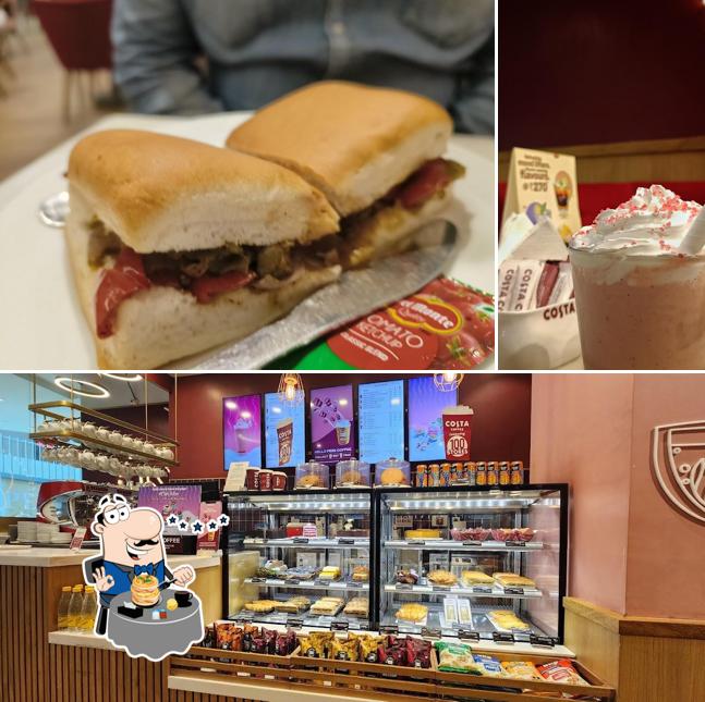 Chocolate mousse at Costa Coffee