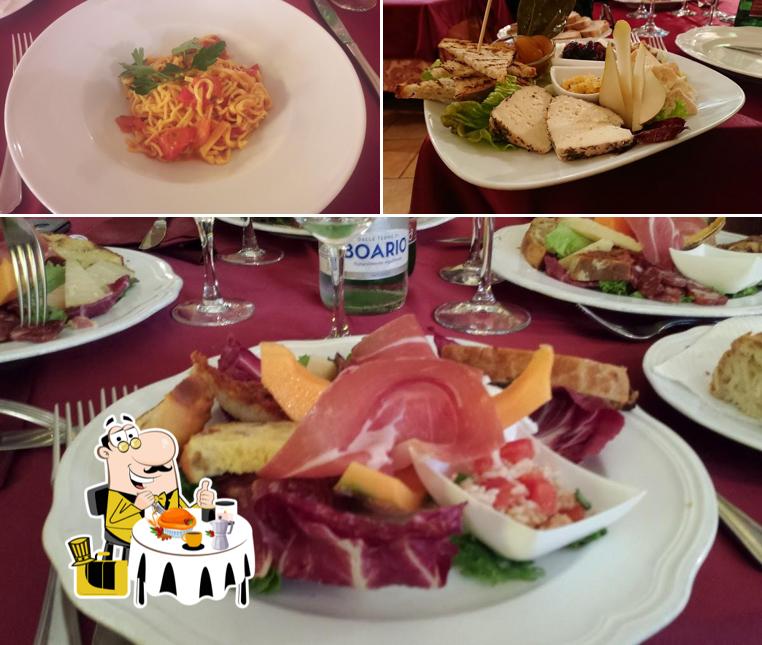 Platti al Osteria Dei Briganti