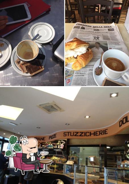 Gli interni di Pan Cafè