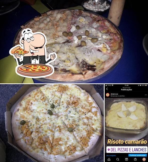 Experimente diferentes variedades de pizza
